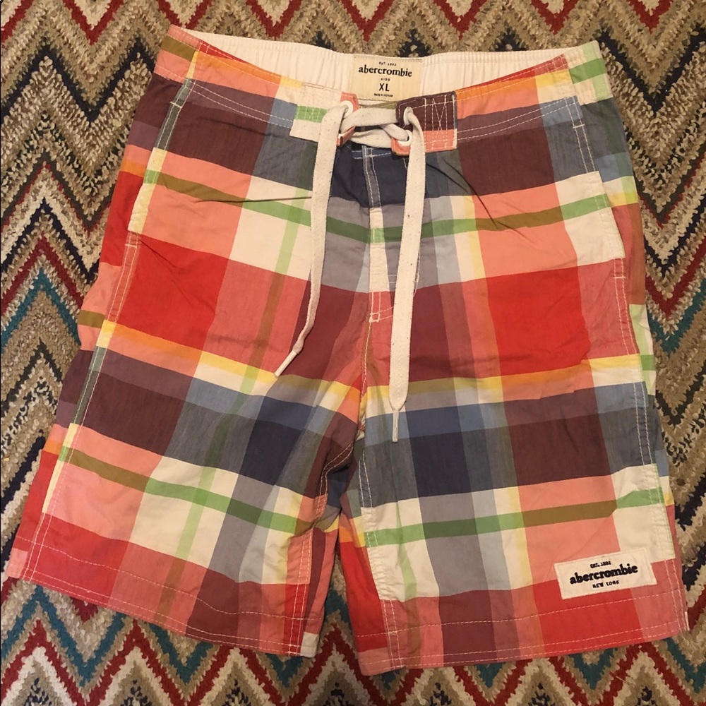 Abercrombie kids swim trunks